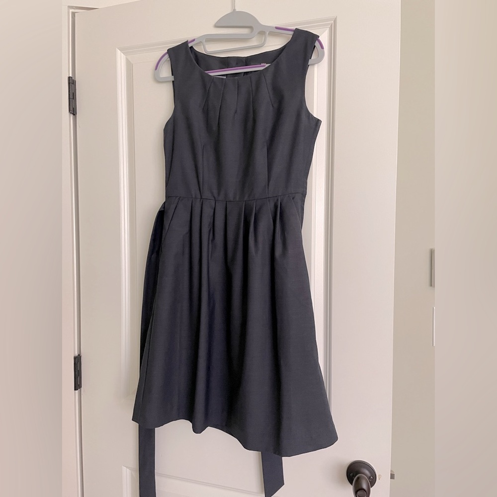Navy H&M jumper with tie waist - Picture 1 of 4